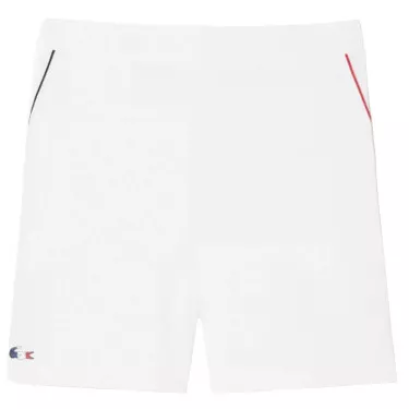 Lacoste Korte Broek Frans Tennisteam Wit