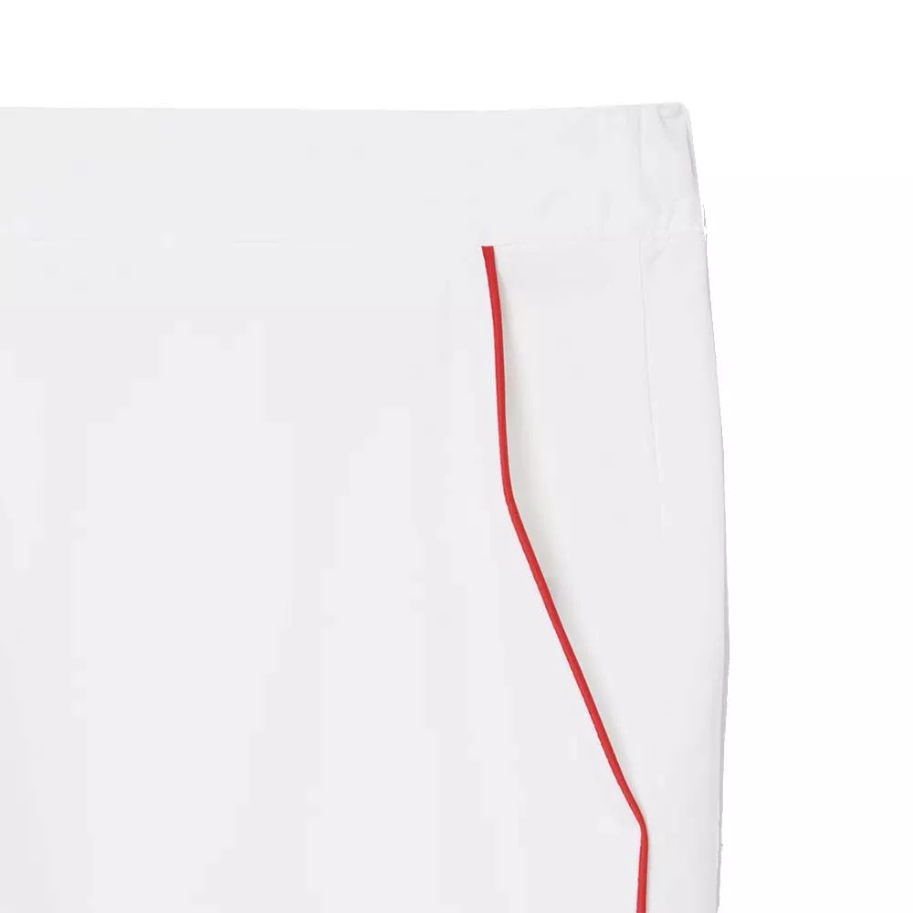 Lacoste Korte Broek Frans Tennisteam Wit