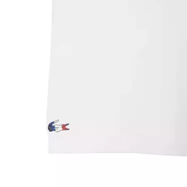 Lacoste Korte Broek Frans Tennisteam Wit