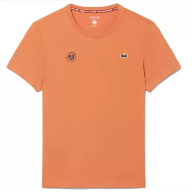 Lacoste Tennis Roland Garros T-shirt Oranje