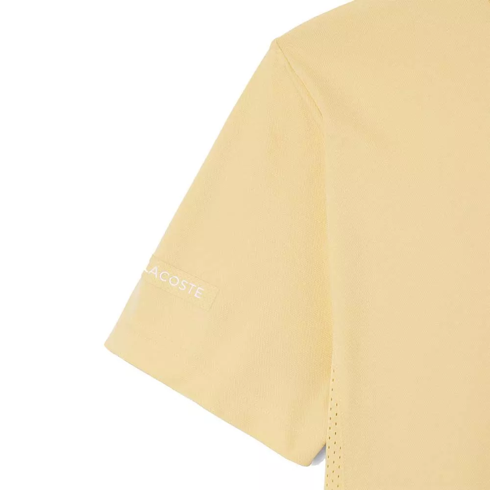 Lacoste Tennispolo Novak Djokovic Geel