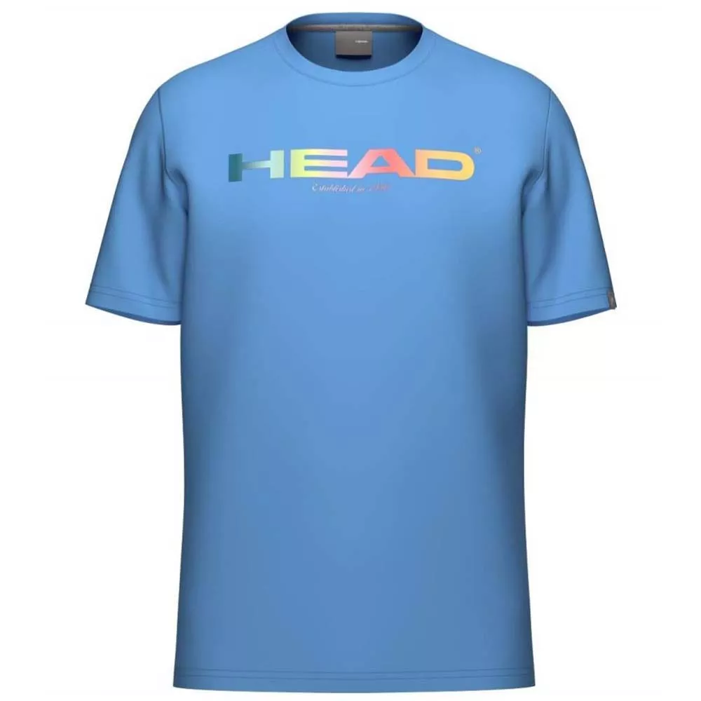 T-Shirt Head Rainbow Junior Bleu ciel