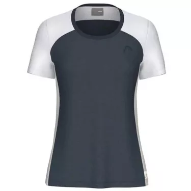 Head Petite Play Dames T-shirt Marineblauw