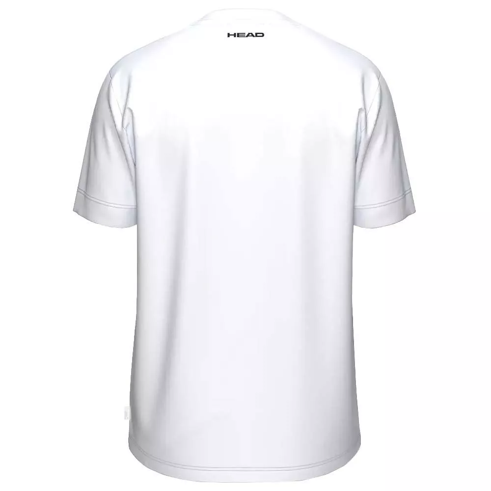 Head TopSpin T-shirt Wit / Donkerblauw