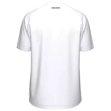 T-Shirt Head TopSpin Blanc / Turquoise