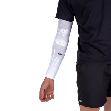 Floky NO-STRAIN Evolution Compressie Arm Sleeve Wit