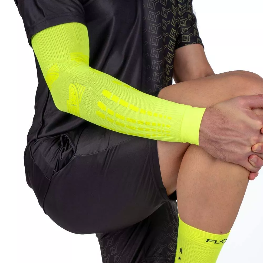 Floky NO-STRAIN Evolution Compressiemanchet Geel