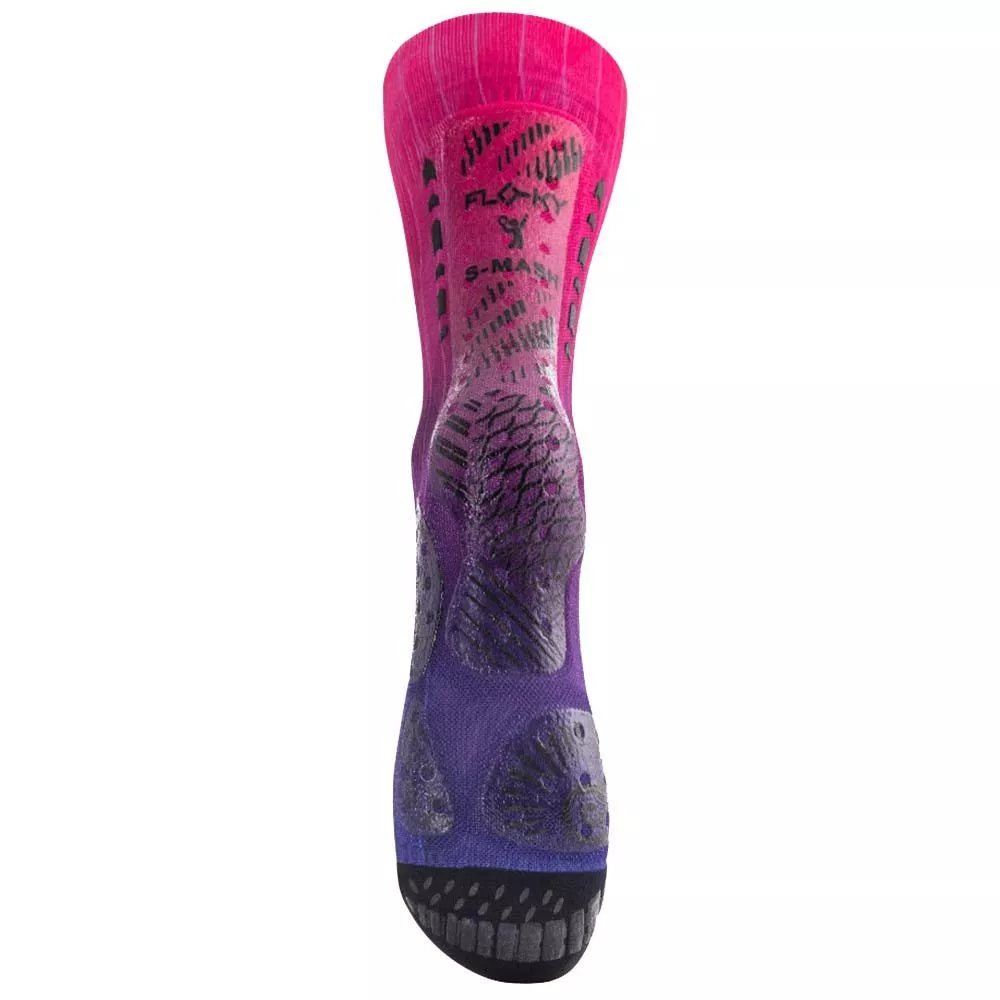 Floky S-MASH 3D FANTASY Compressiesokken Pink Nebula