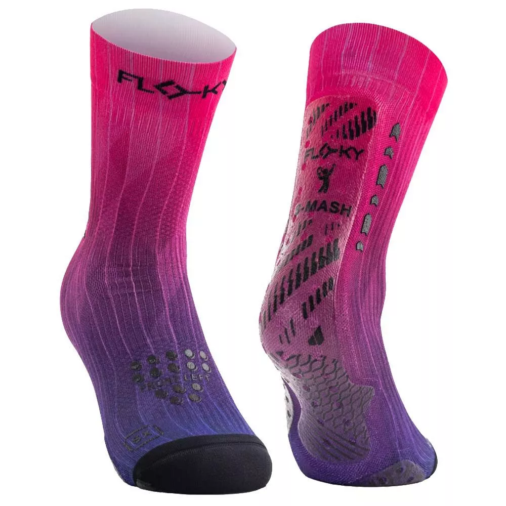Floky S-MASH 3D FANTASY Compressiesokken Pink Nebula