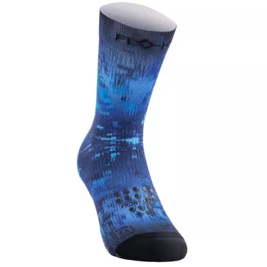 Floky S-MASH 3D FANTASY Compressiesokken - Blauw Supernova