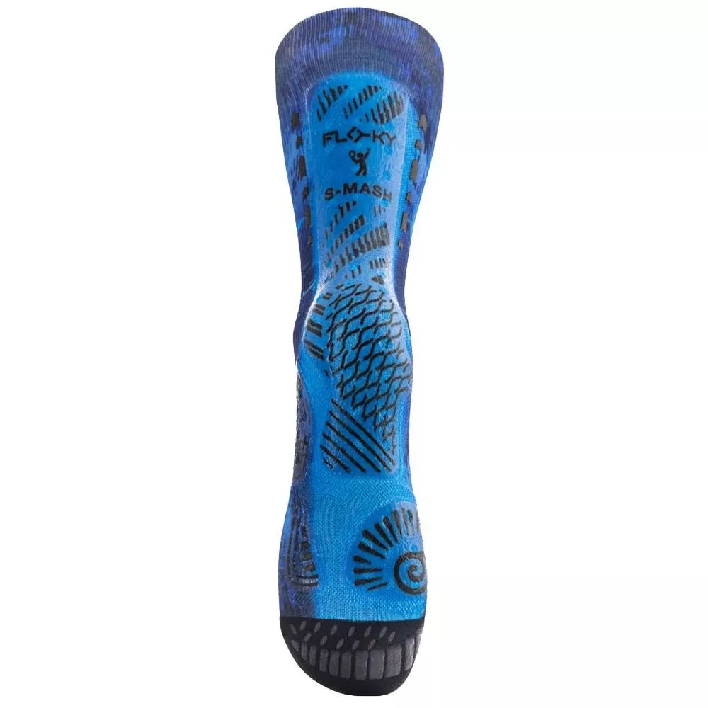 Floky S-MASH 3D FANTASY Compressiesokken - Blauw Supernova
