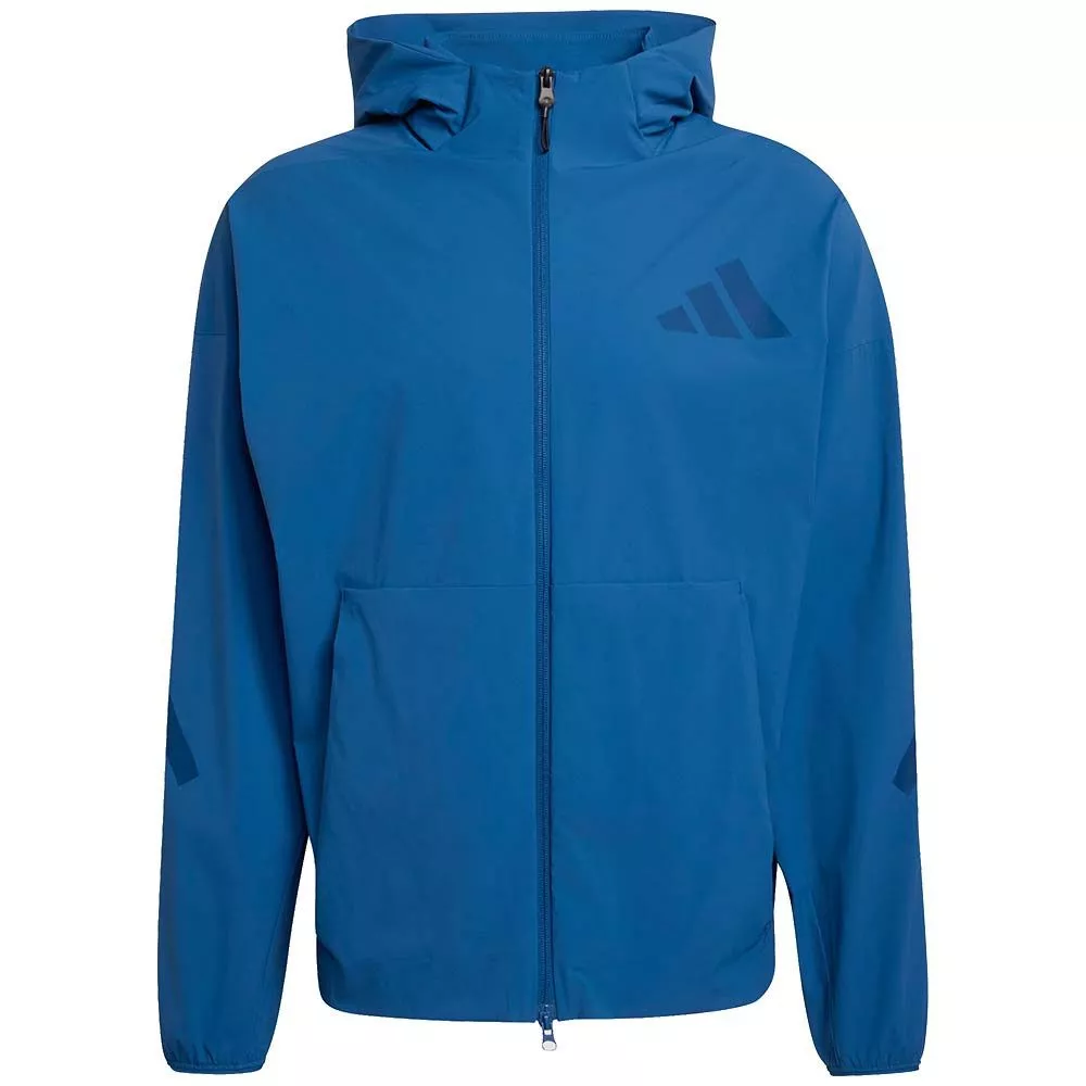 Veste zippée Adidas Z.N.E. Bleu pétrole