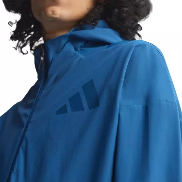 Veste zippée Adidas Z.N.E. Bleu pétrole