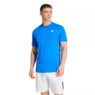 T-Shirt Adidas Club Climacool Bleu