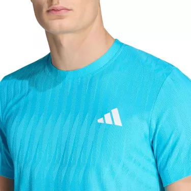 T-Shirt Adidas Climacool+ Airchill FreeLift Bleu ciel