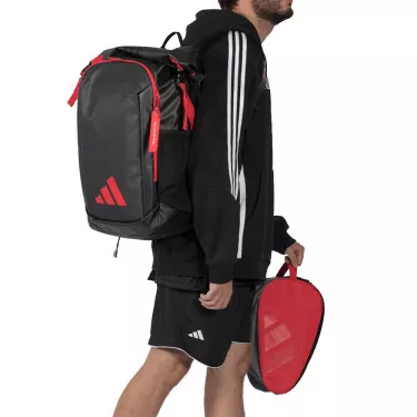 Sac à dos Adidas Multigame 2026 Noir / Rouge Ale Galán
