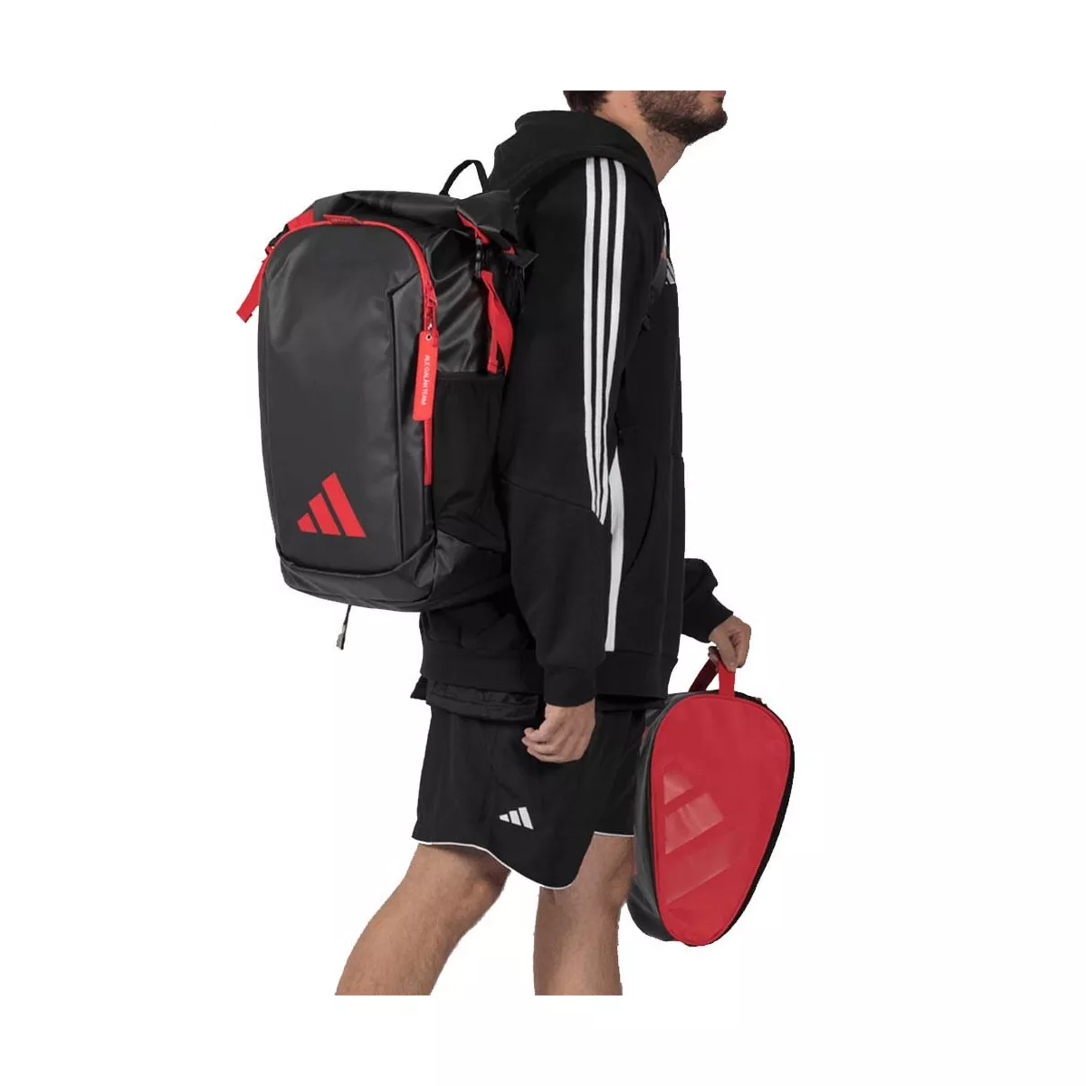 Sac à dos Adidas Multigame 2026 Noir / Rouge Ale Galán