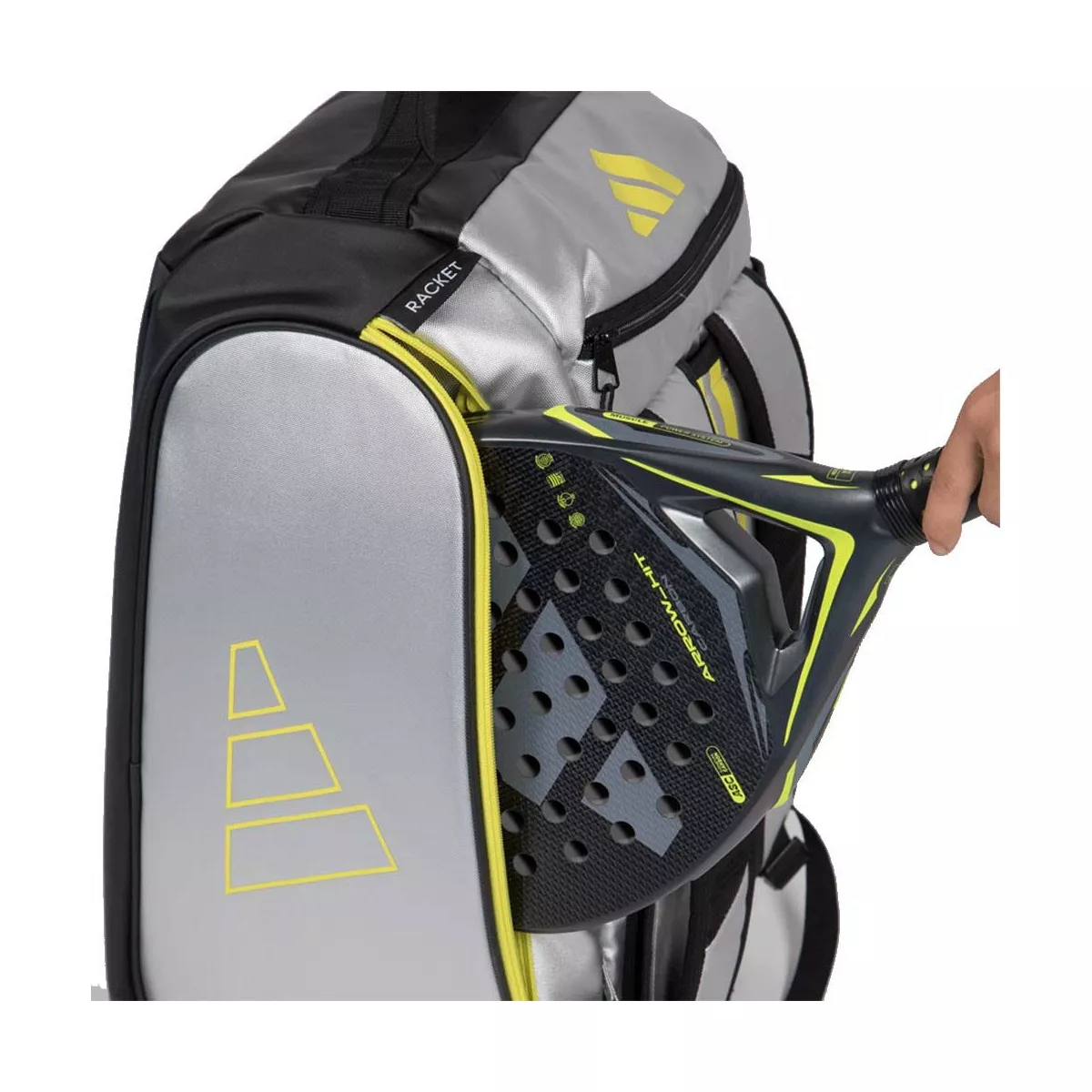 Sac de padel Adidas Tour 2026 Gris / Noir