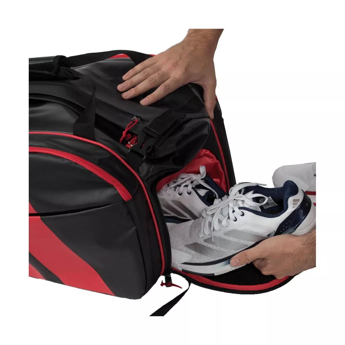 Sac de padel Adidas Multigame 2026 Noir / Rouge Ale Galán