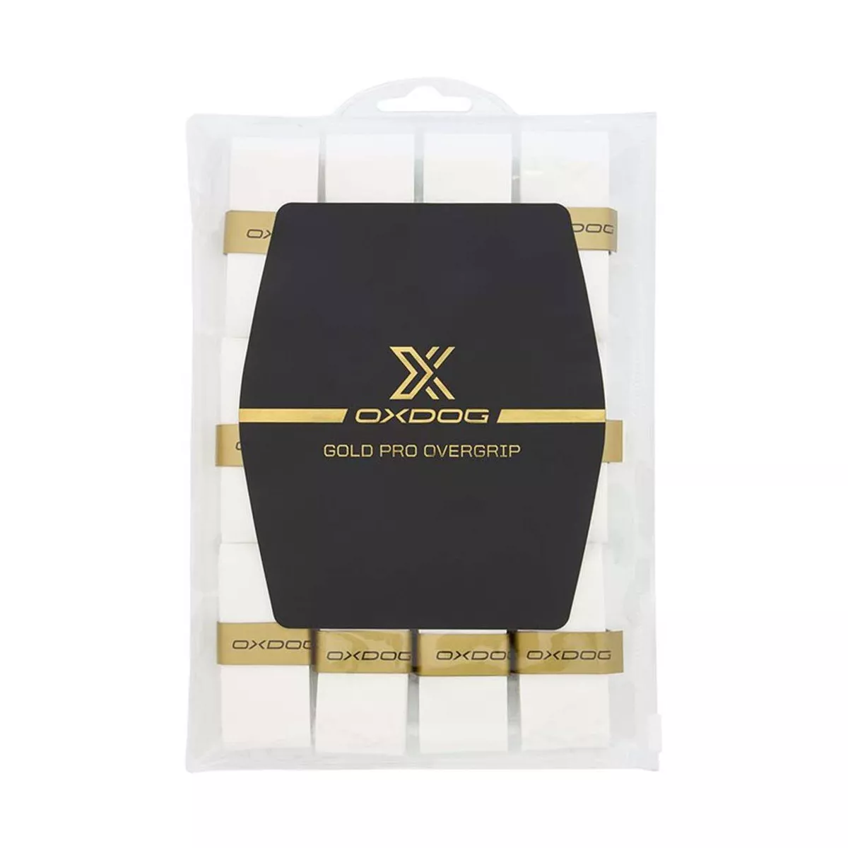 Oxdog Gold Pro Overgrips Wit x 12