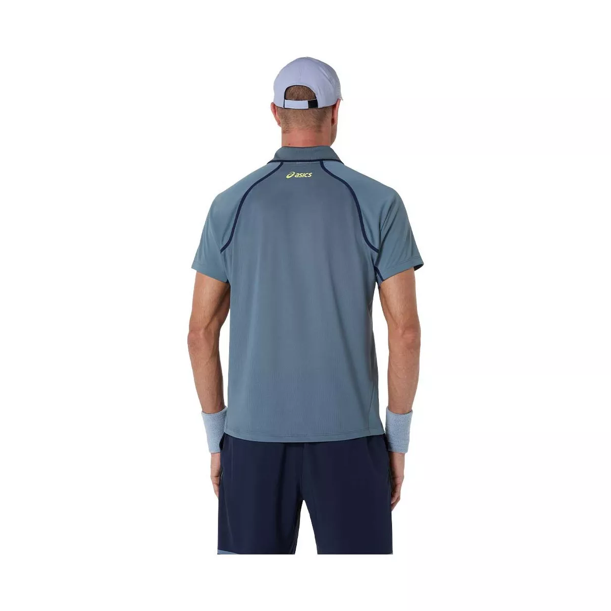 Polo Asics Match SS Gris