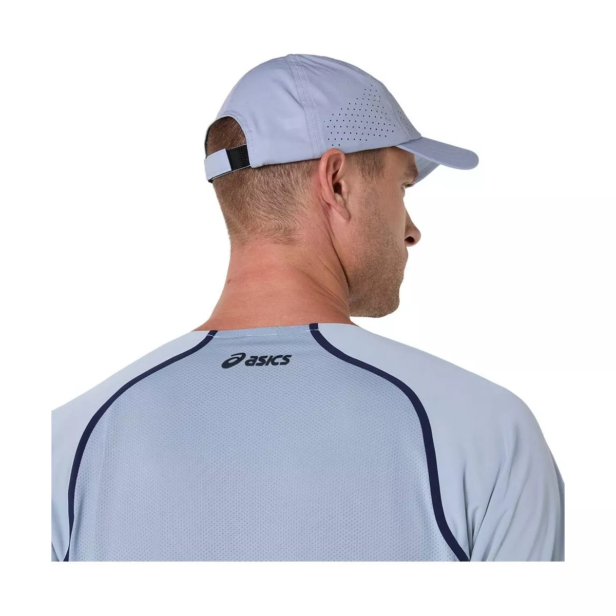 T-Shirt Asics Match SS Gris bleu