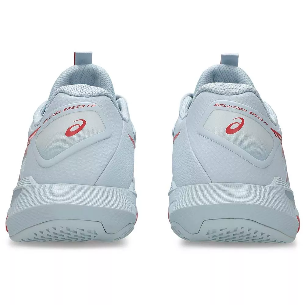 Chaussures Asics Gel Solution Speed FF 4 Femme Bleu pastel / Rouge