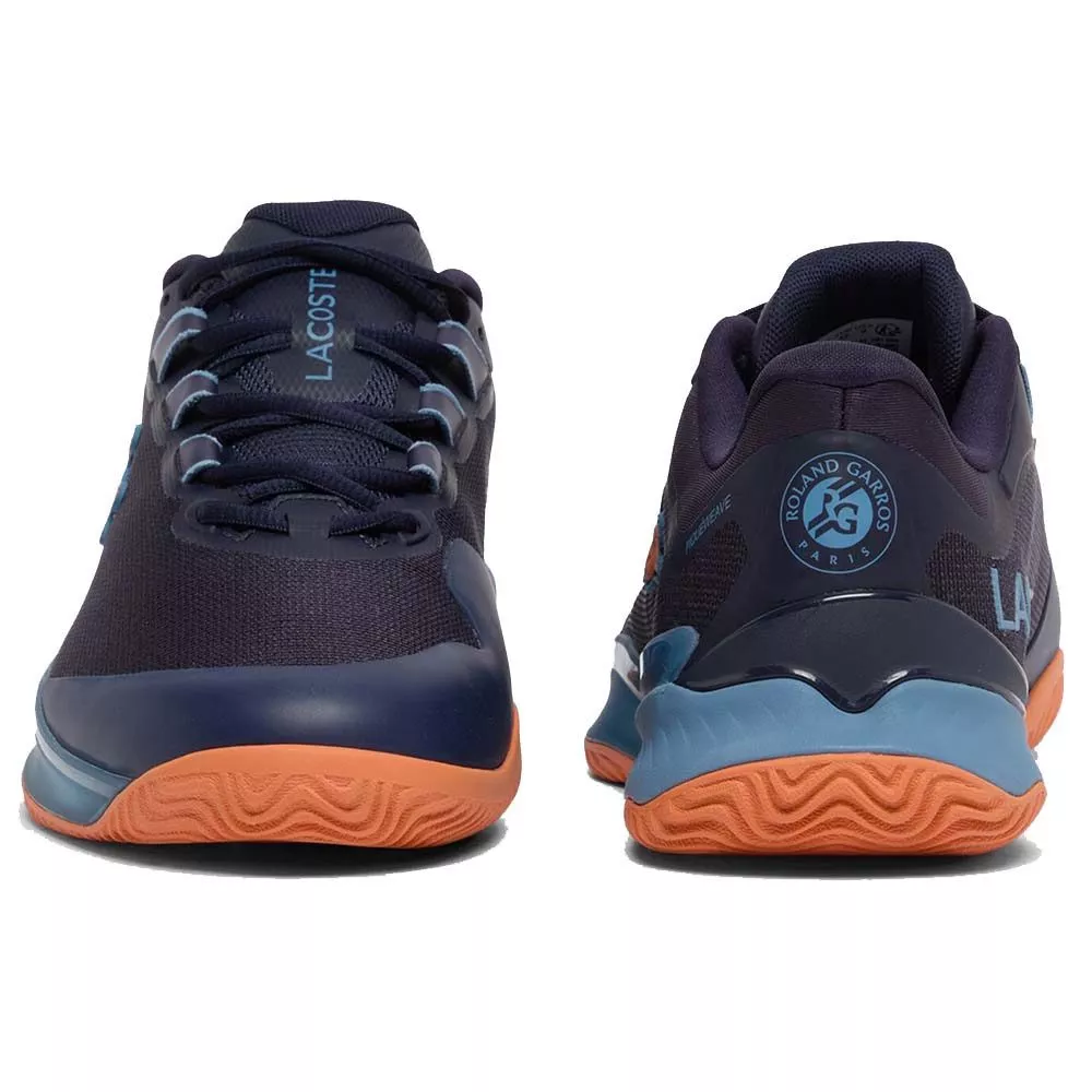 Lacoste AG-LT Ultra Roland Garros Gravel Tennisschoenen Donkerblauw