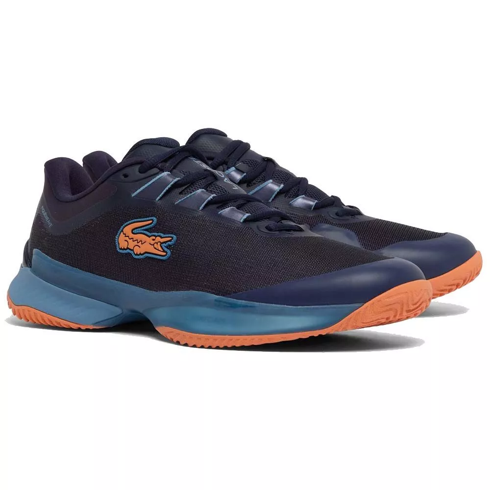 Lacoste AG-LT Ultra Roland Garros Gravel Tennisschoenen Donkerblauw
