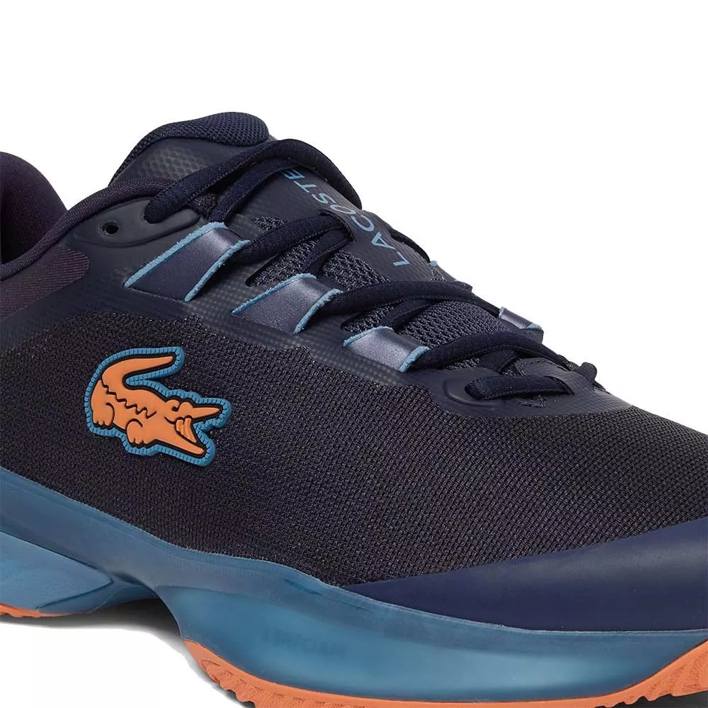 Lacoste AG-LT Ultra Roland Garros Gravel Tennisschoenen Donkerblauw