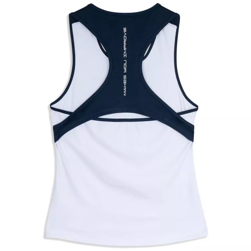Nox Team 26 Dames Top Wit / Marineblauw