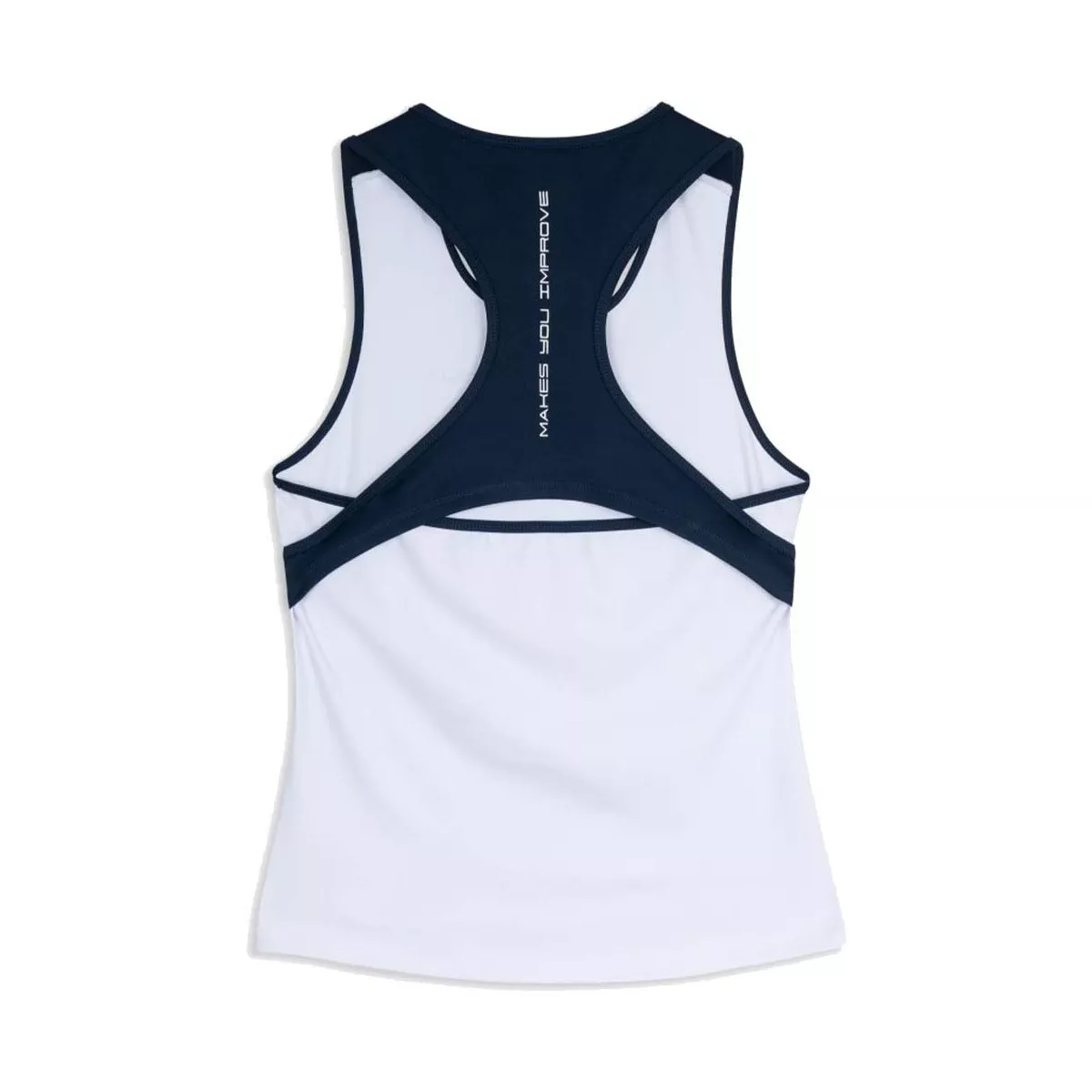 Nox Team 26 Dames Top Wit / Marineblauw