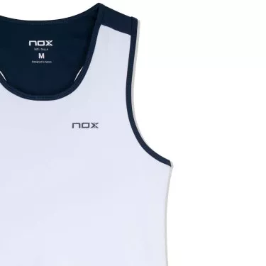Nox Team 26 Dames Top Wit / Marineblauw