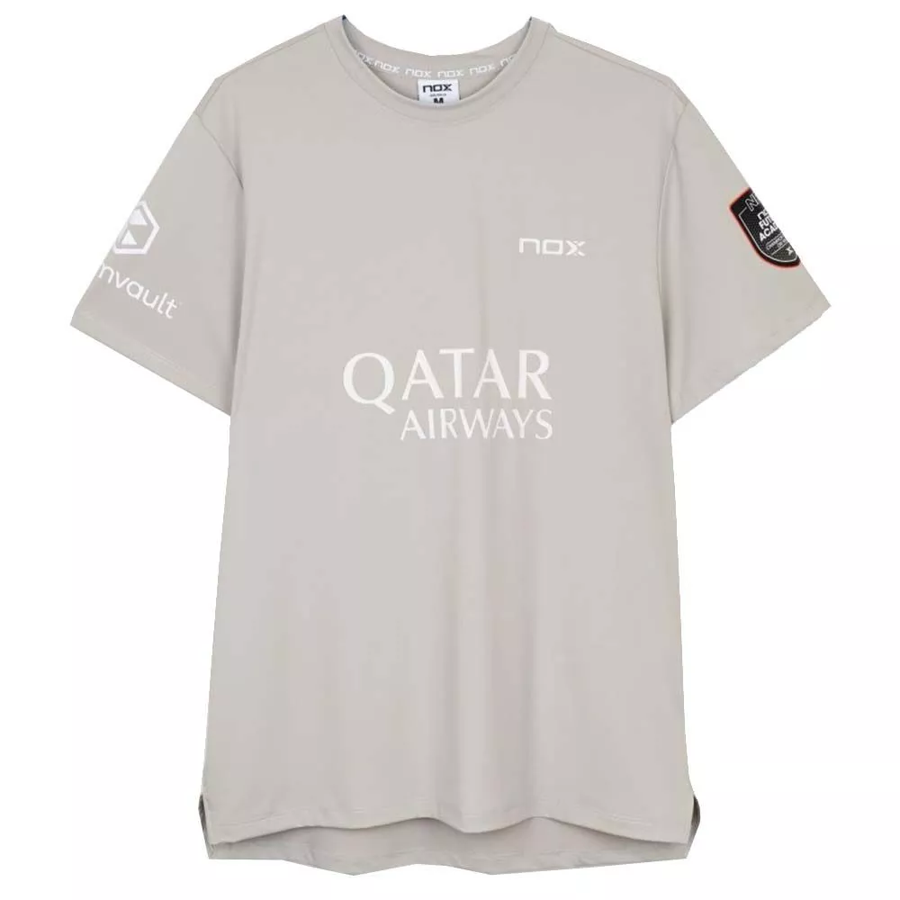 T-shirt Nox AT10 Agustín Tapia 2026 Gris