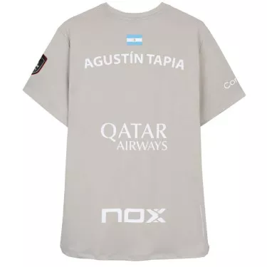 T-shirt Nox AT10 Agustín Tapia 2026 Gris