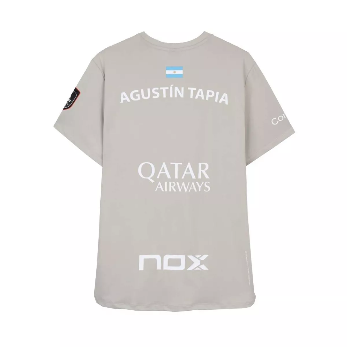 T-shirt Nox AT10 Agustín Tapia 2026 Gris