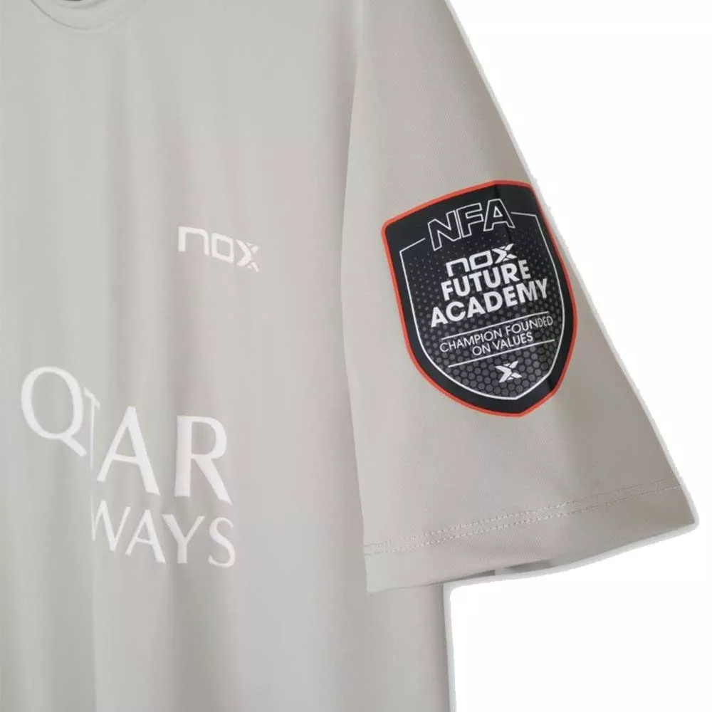 T-shirt Nox AT10 Agustín Tapia 2026 Gris