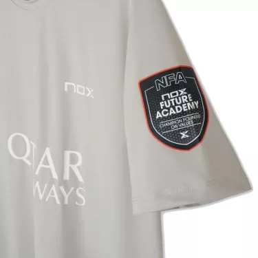 T-shirt Nox AT10 Agustín Tapia 2026 Gris