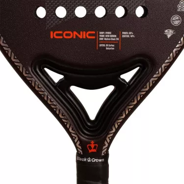Black Crown Iconic Padelracket