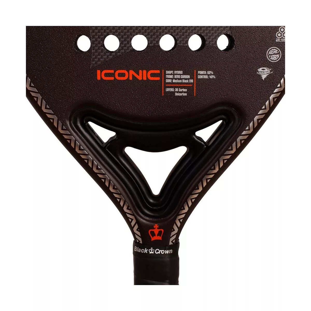 Black Crown Iconic Padelracket