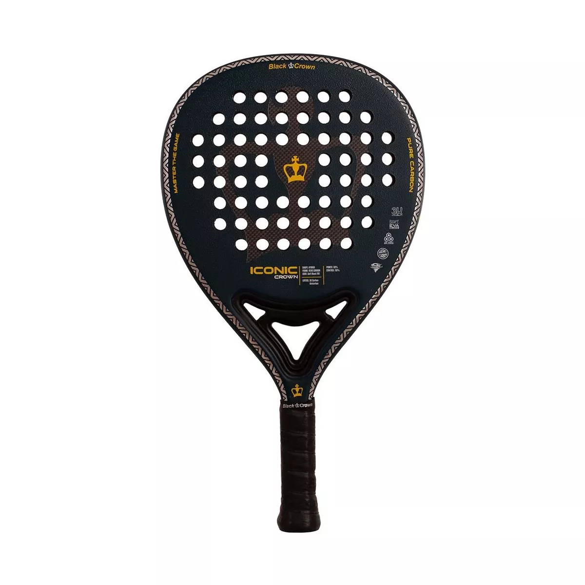 Padelracket Black Crown Iconic Crown
