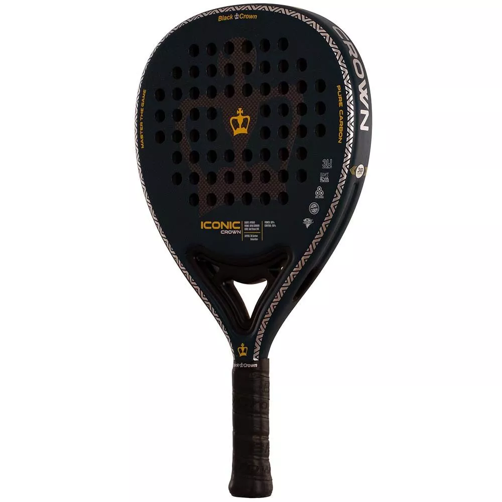 Padelracket Black Crown Iconic Crown