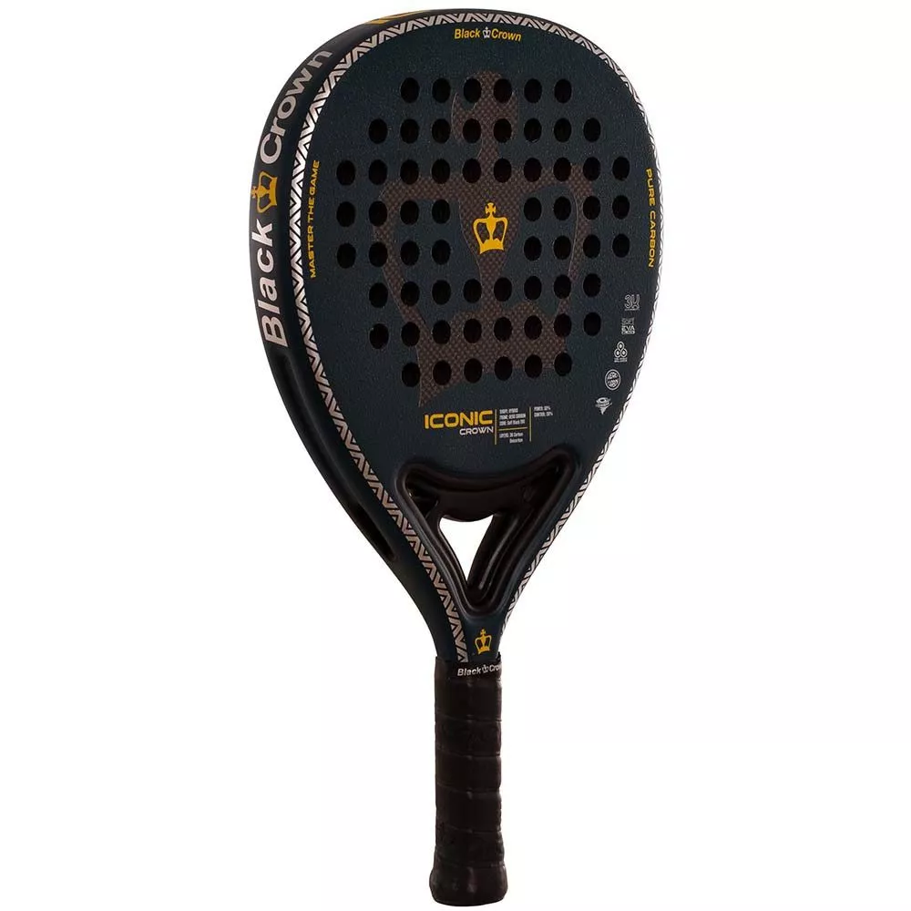 Padelracket Black Crown Iconic Crown