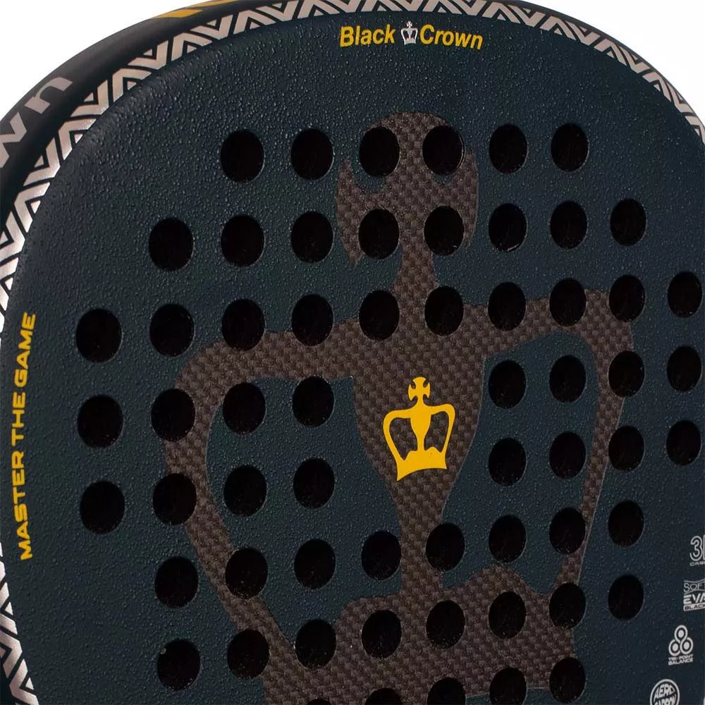 Padelracket Black Crown Iconic Crown