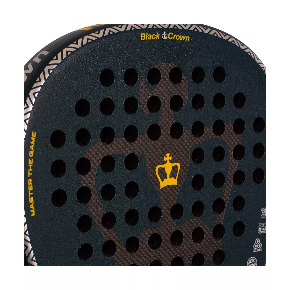 Padelracket Black Crown Iconic Crown