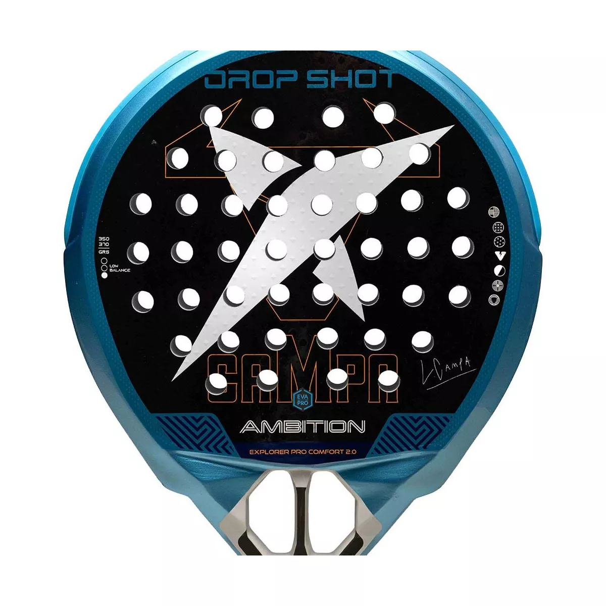 Drop Shot Explorer Pro Comfort 2.0 Padel Racket