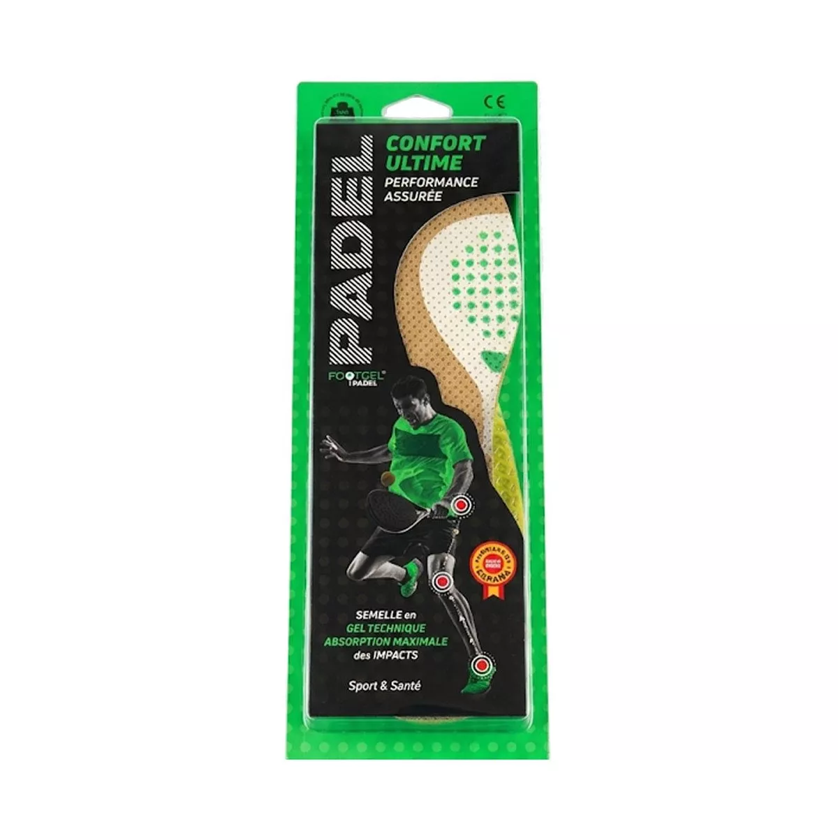 FootGel Padel Inlegzolen
