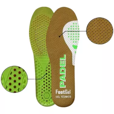 FootGel Padel Inlegzolen