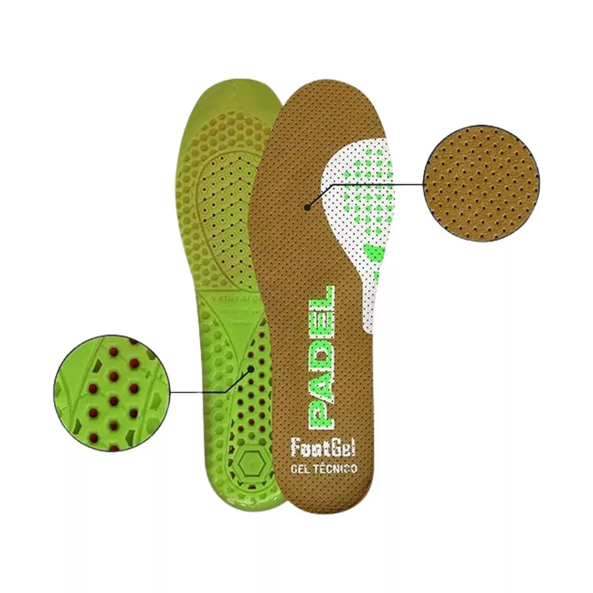 FootGel Padel Inlegzolen