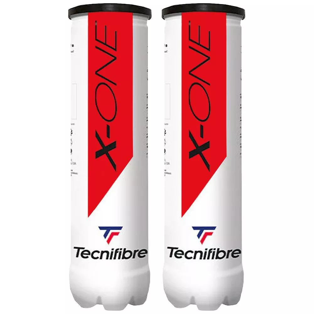 Tecnifibre X-One bipack (2 x 4 Stuks Geel)